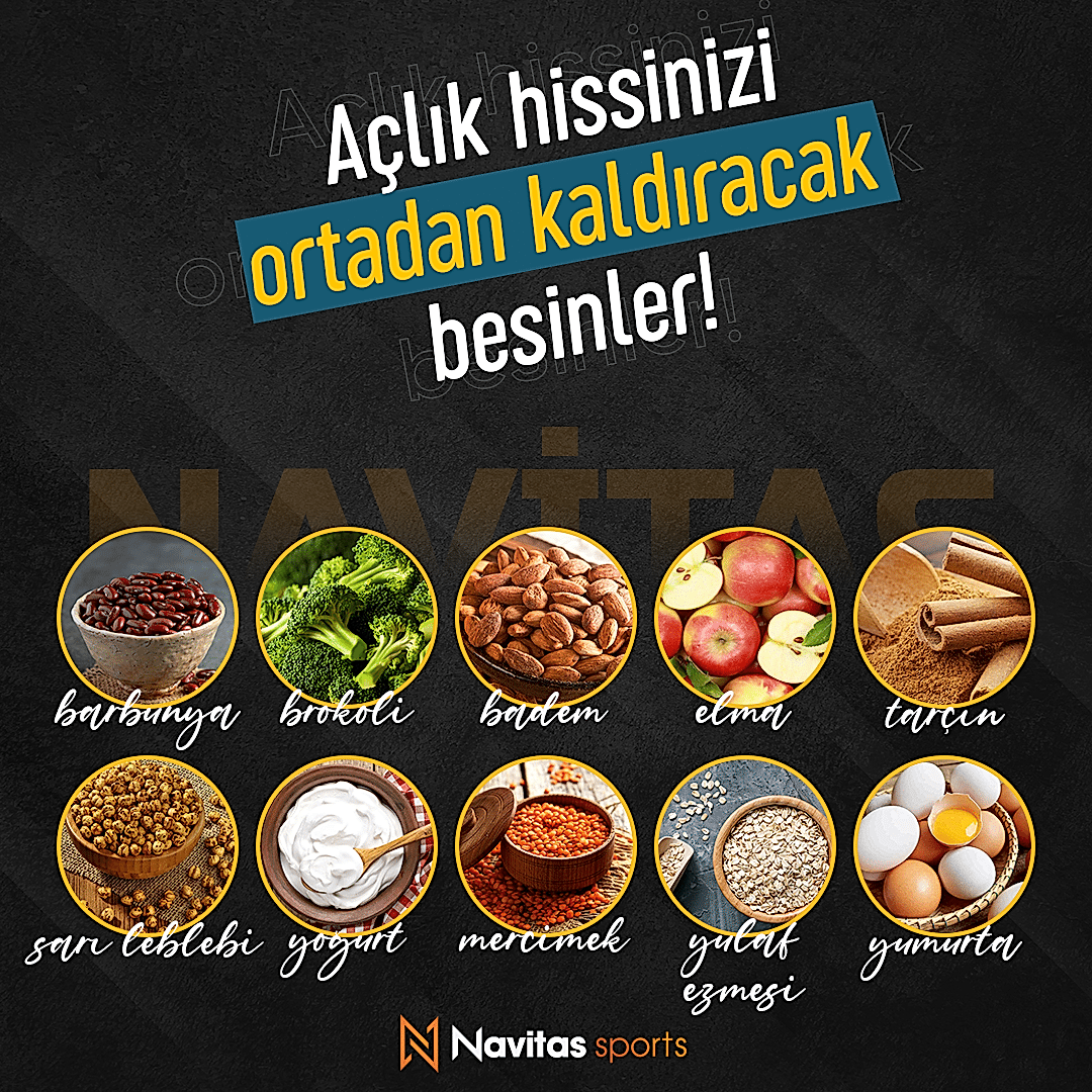 Açlık Hissinizi Ortadan Kaldıracak Besinler !